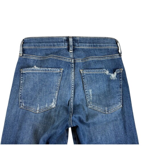 Agolde Jeans Women's Sophie Distressed Skinny Jeans Size 27 Mid Rise Stretch - Picture 5 of 13
